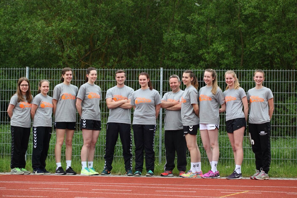 Mannschaftsfoto WJA beim Turnier 2016 in Verl