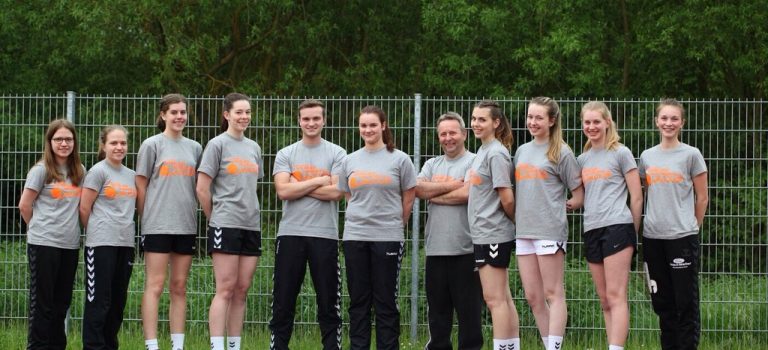 WJA-Jugend (SG Rechtenbach) beim internationalen Pfingstturnier in Verl (13-16.5.2016) Mannschaftsfoto WJA beim Turnier 2016 in Verl